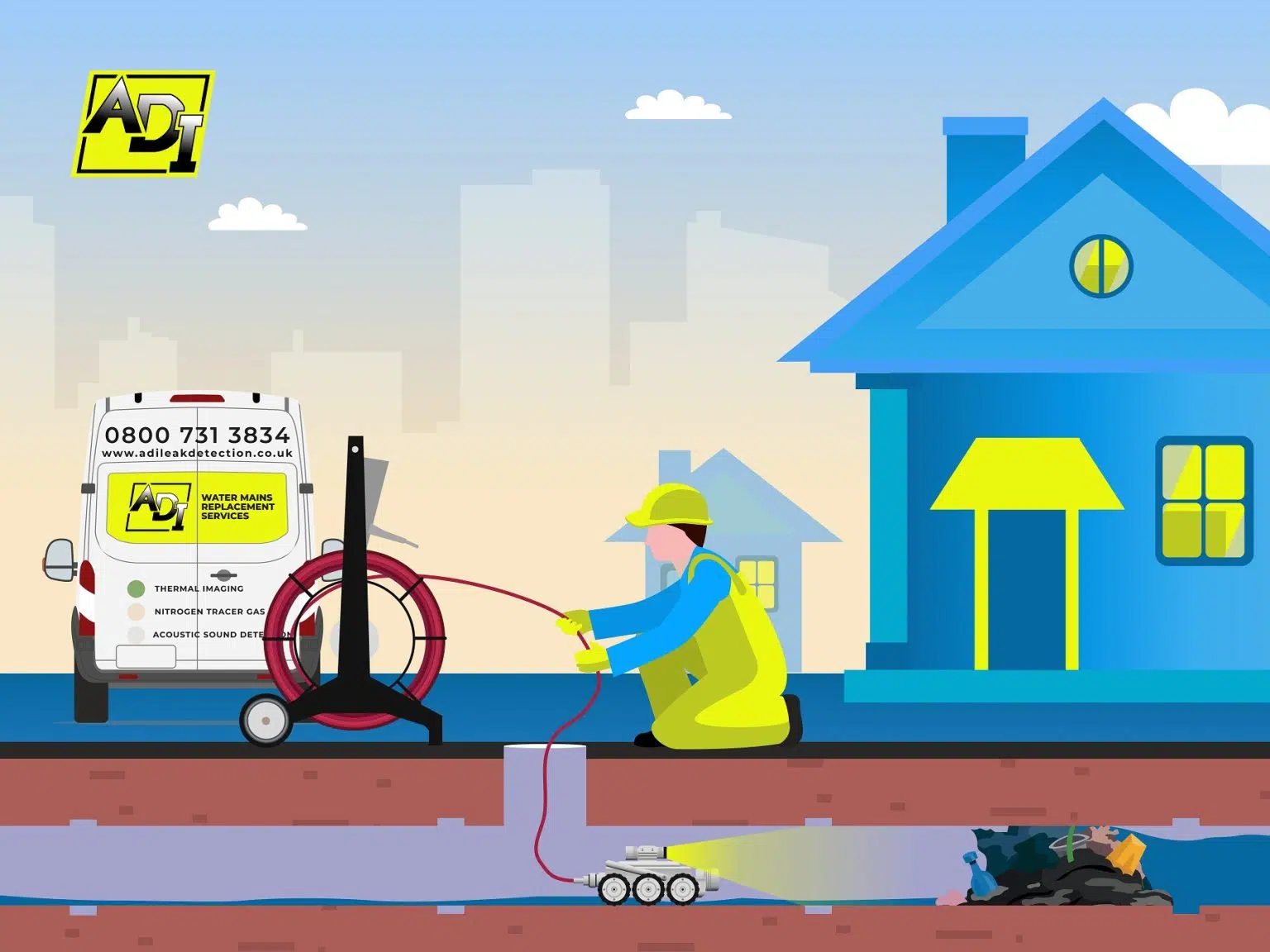 Drainage CCTV Surveys & Investigations Cirencester